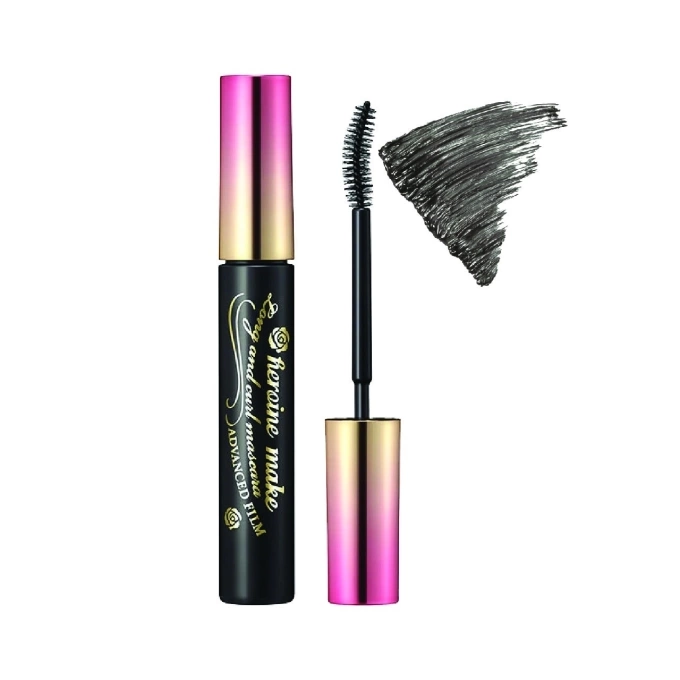 Kiss Me Heroine Make Long & Curl Super Waterproof Mascara: "Huyền thoại" chống lem, giữ mi cong vút bất chấp mọi điều kiện thời tiết. Giá tham khảo: 300.000 đồng.
